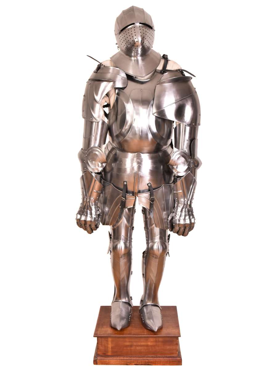 Medieval Knight's Armour, Full Suit of Armour with Stand
