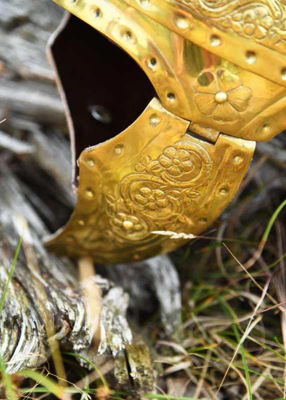 Praetorian Guard Helmet, Brass