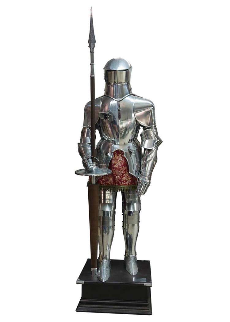 Knights Armour with Pole, Marto, Tournament Armour