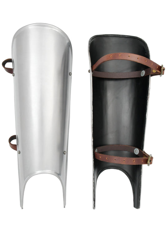 Greaves, shin protection (pair), 2mm steel