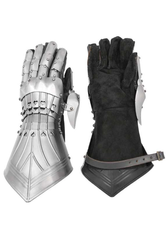 Gothic Gauntlets (pair), steel