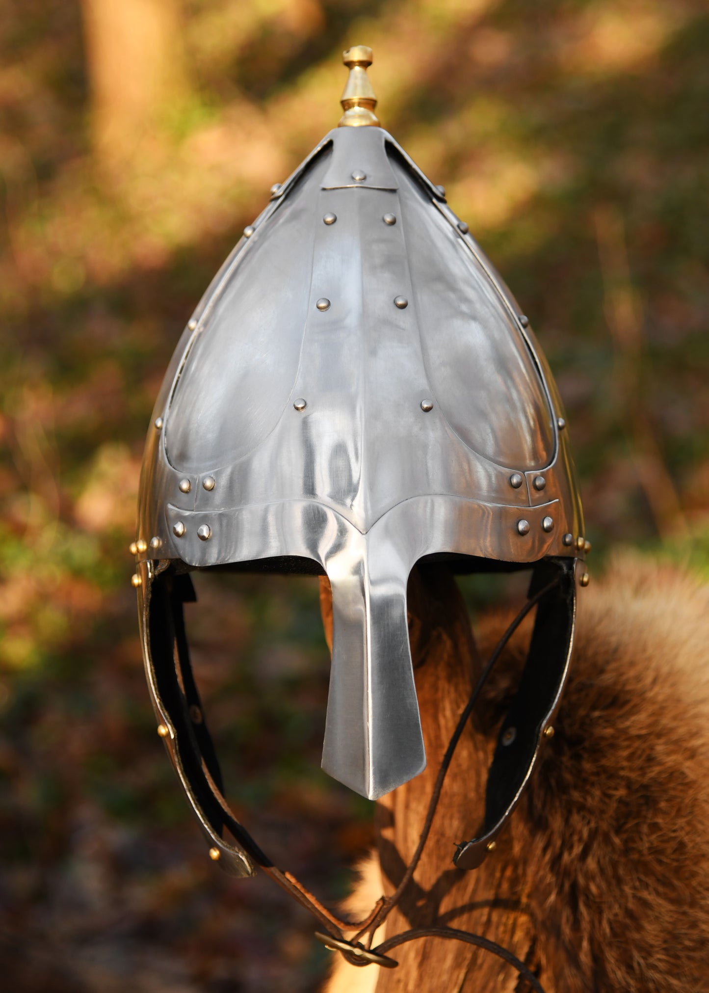Germanic Spangenhelmet, circa 500 AD, 1.6 mm steel
