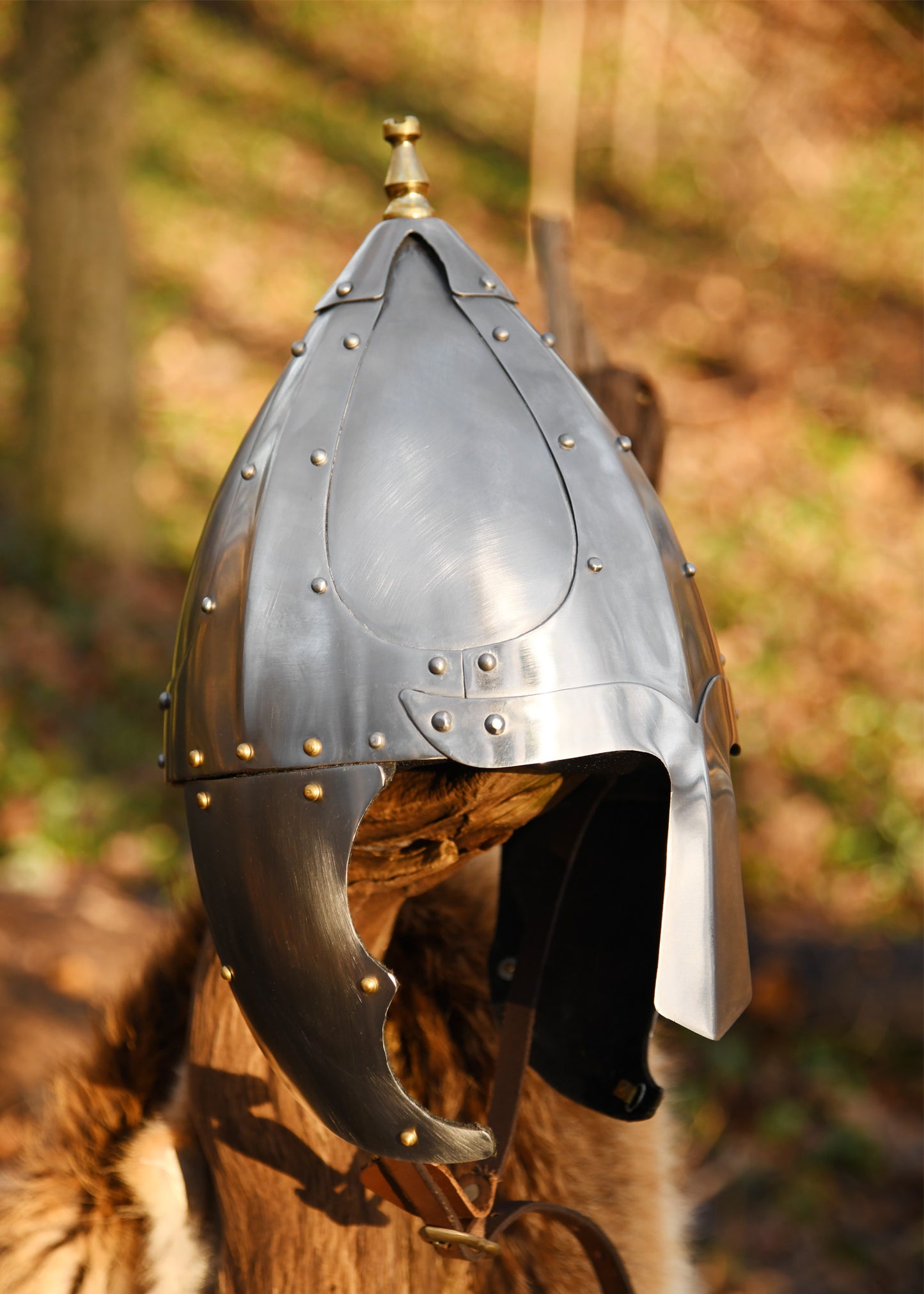 Germanic Spangenhelmet, circa 500 AD, 1.6 mm steel