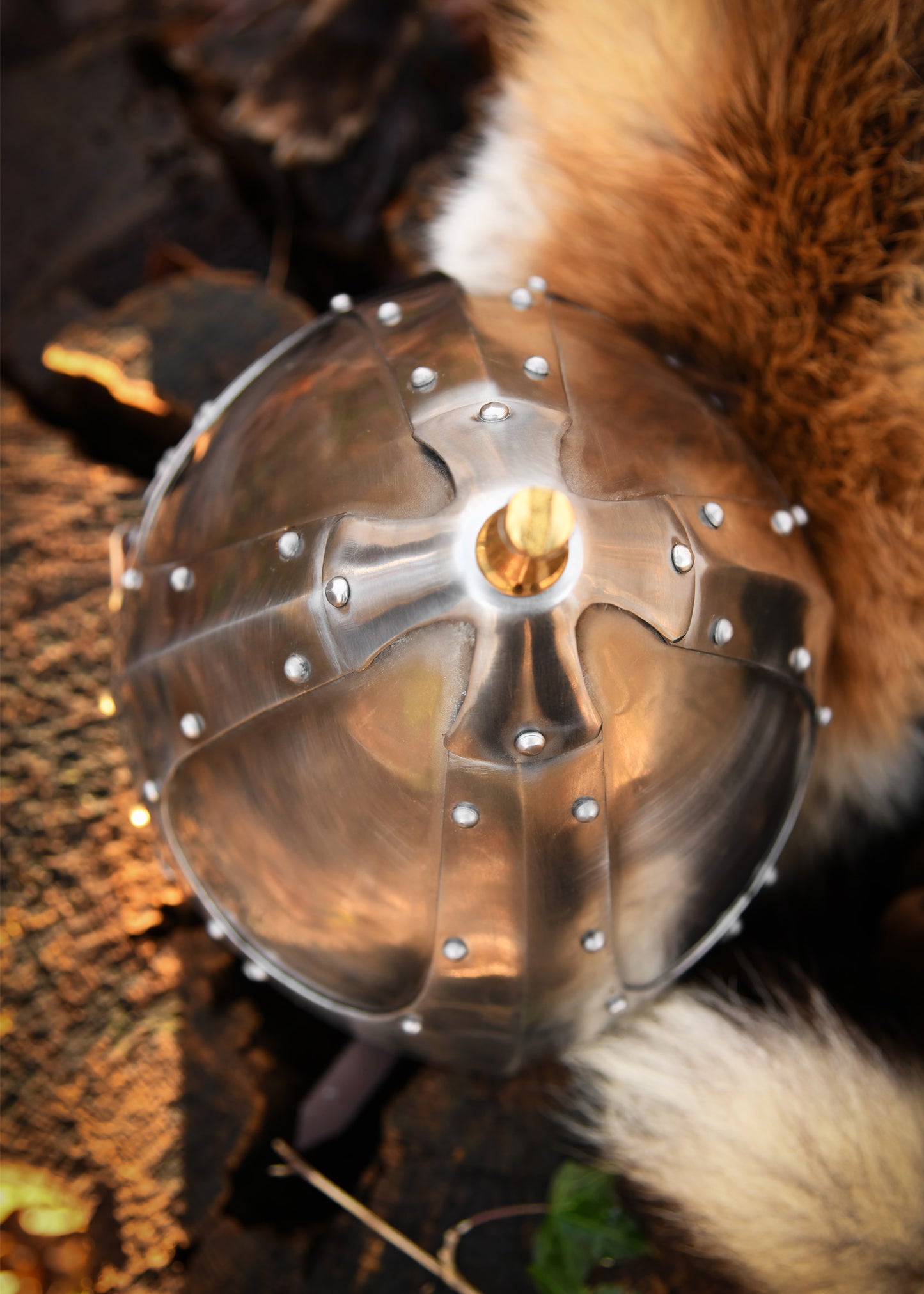 Germanic Spangenhelmet, circa 500 AD, 1.6 mm steel