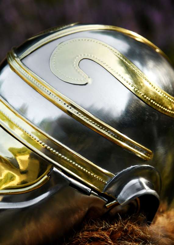 Imperial Gallic 'Face' Helmet, Iron and Brass