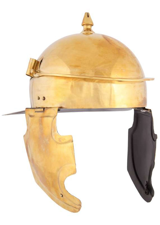 Roman helmet Coolus 'E' Brass