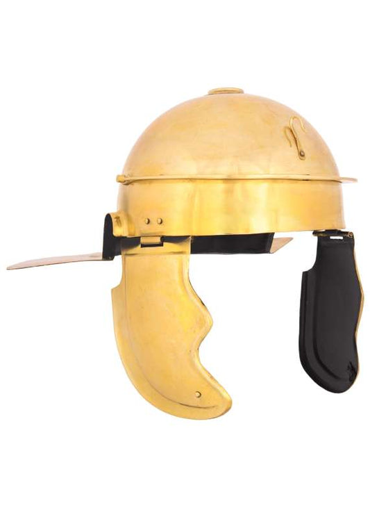 Roman Helmet Imperial Italic -C- (Cremona), Brass