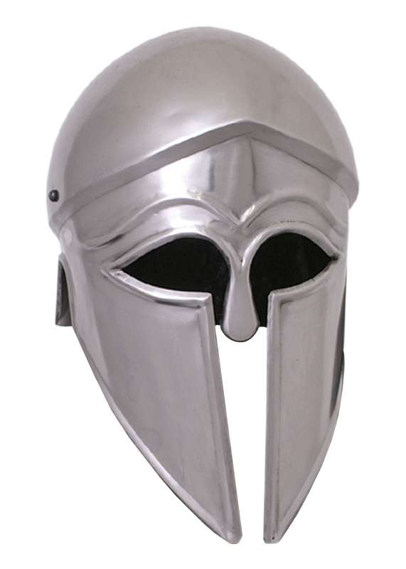 Italo-Corinthian helmet, steel, with leather liner