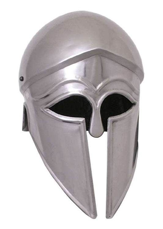 Italo-Corinthian helmet, steel, with leather liner