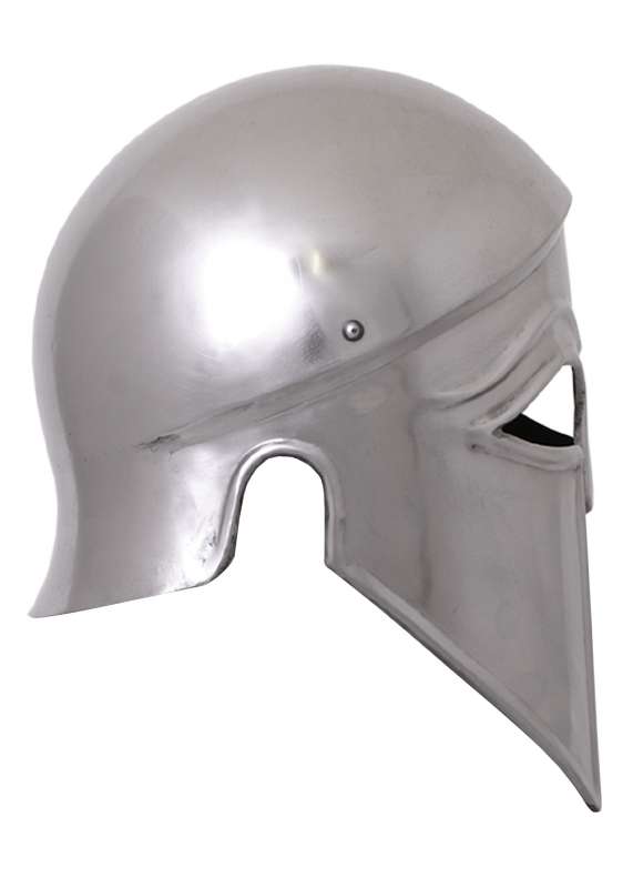Italo-Corinthian helmet, steel, with leather liner