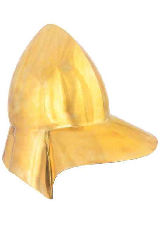 Boeotian Helmet, Greek Helmet, Brass, 4th c. BC