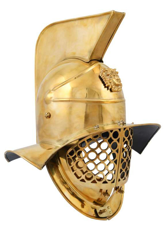 Gladiator Helmet Pompeii, Brass