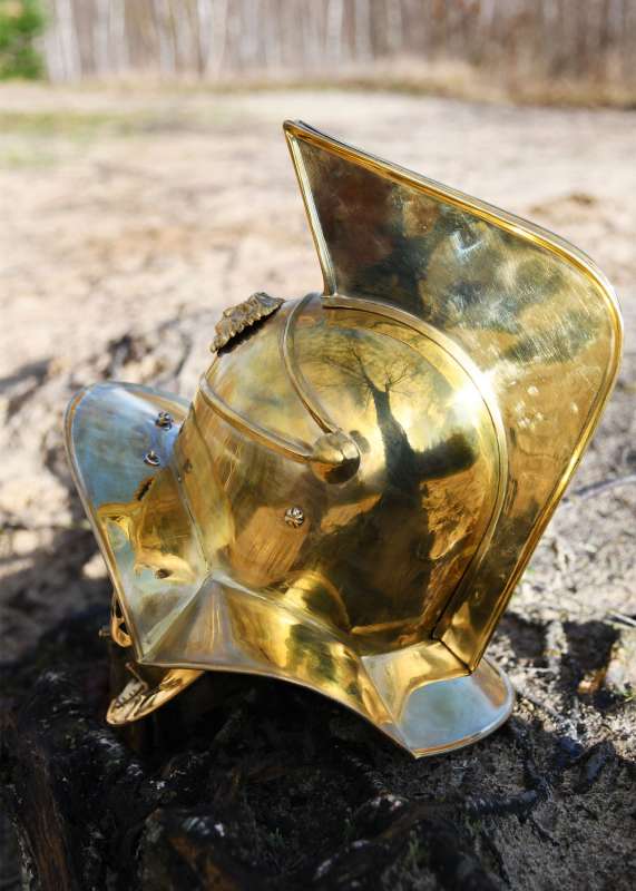 Gladiator Helmet Pompeii, Brass