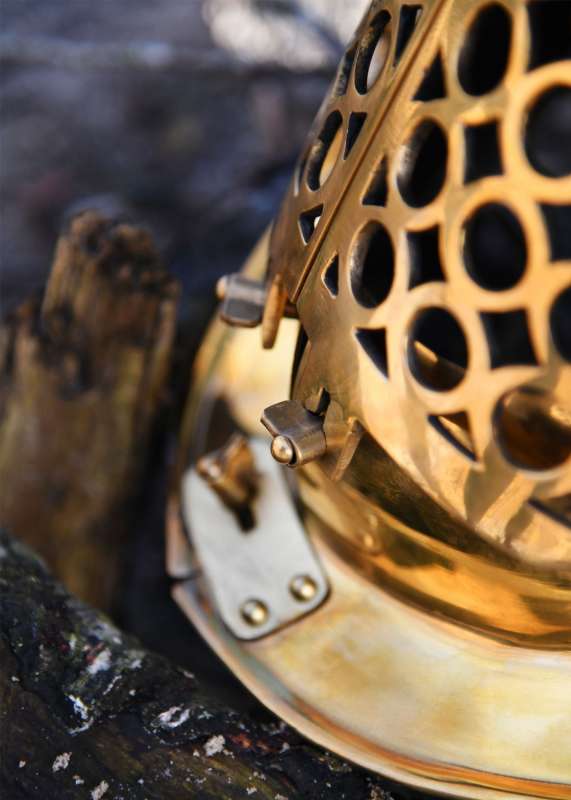 Gladiator Helmet Pompeii, Brass