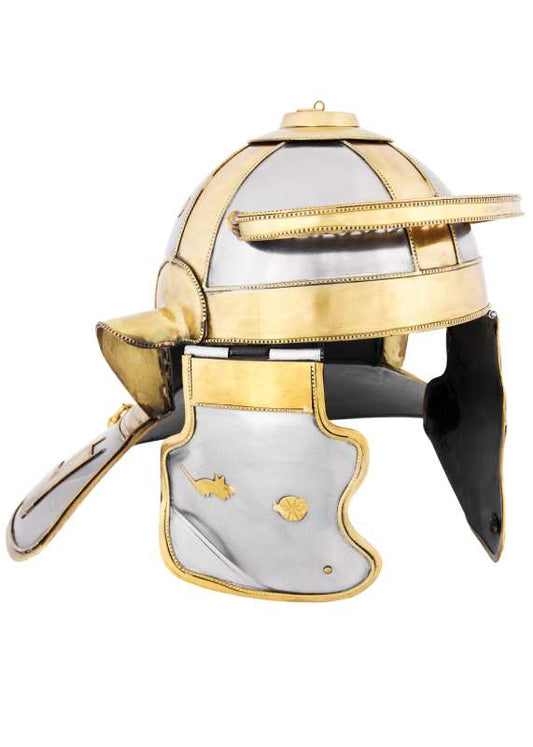 Niedermörmter Italic 'H', Roman Helmet, Steel and Brass