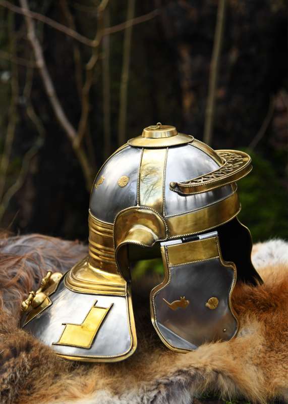 Niedermörmter Italic 'H', Roman Helmet, Steel and Brass