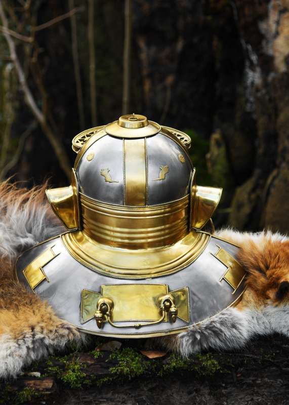 Niedermörmter Italic 'H', Roman Helmet, Steel and Brass