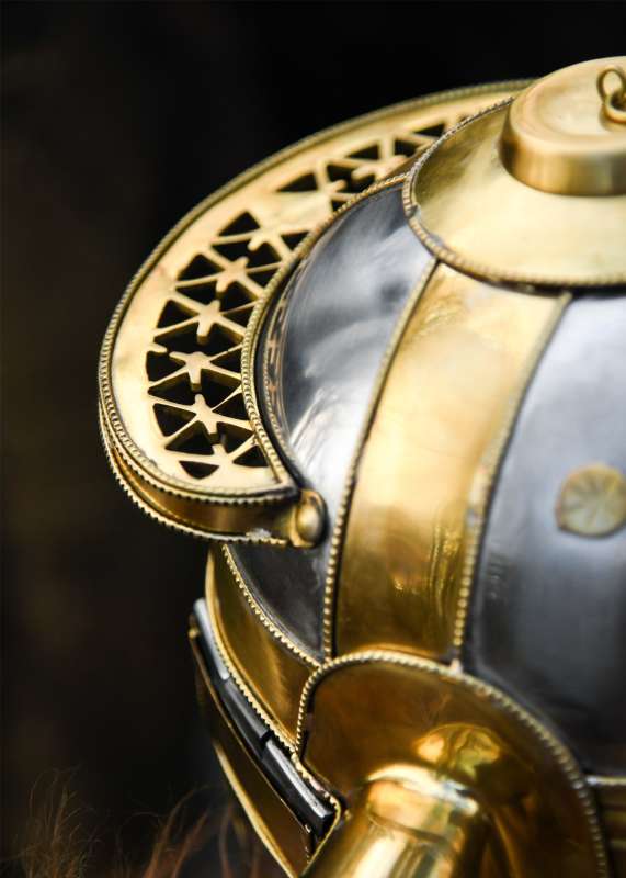 Niedermörmter Italic 'H', Roman Helmet, Steel and Brass