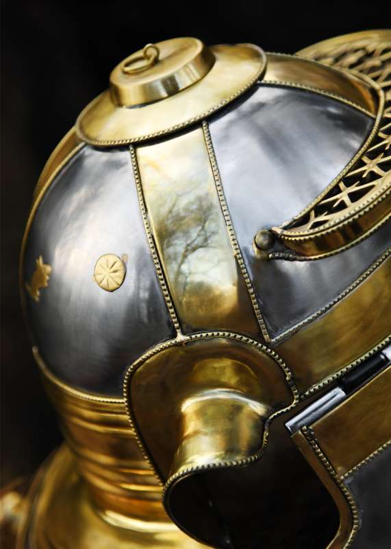 Niedermörmter Italic 'H', Roman Helmet, Steel and Brass