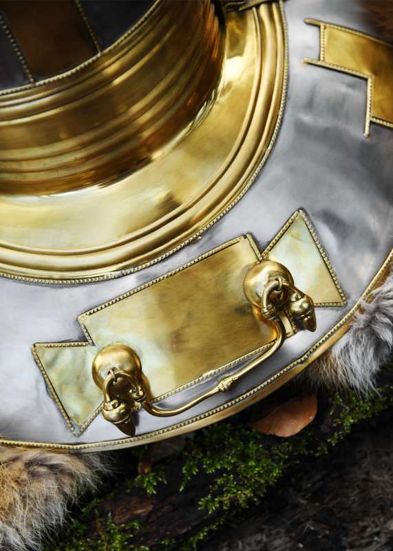 Niedermörmter Italic 'H', Roman Helmet, Steel and Brass