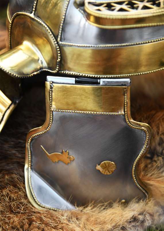 Niedermörmter Italic 'H', Roman Helmet, Steel and Brass