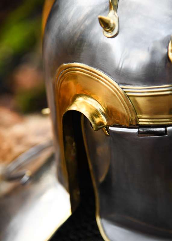 Auxiliary Infantry 'E' (Heddernheim), steel and brass