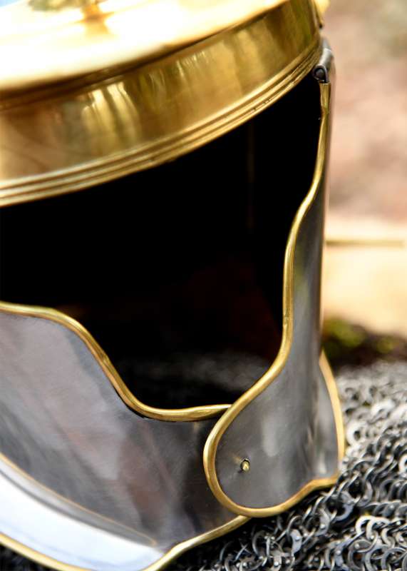 Auxiliary Infantry 'E' (Heddernheim), steel and brass