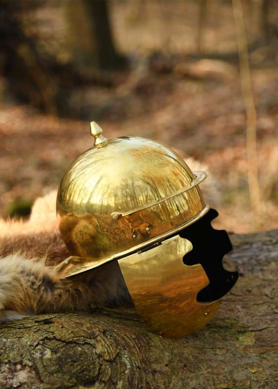 Coolus -D- (Haltern), Roman Helmet, Brass
