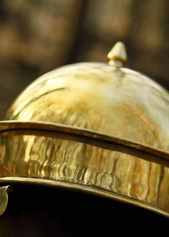 Coolus -D- (Haltern), Roman Helmet, Brass