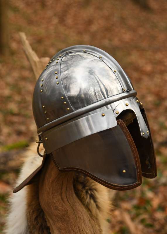 Late Roman Cavalry Helmet (Burg Castle), steel