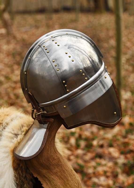 Late Roman Cavalry Helmet (Burg Castle), steel