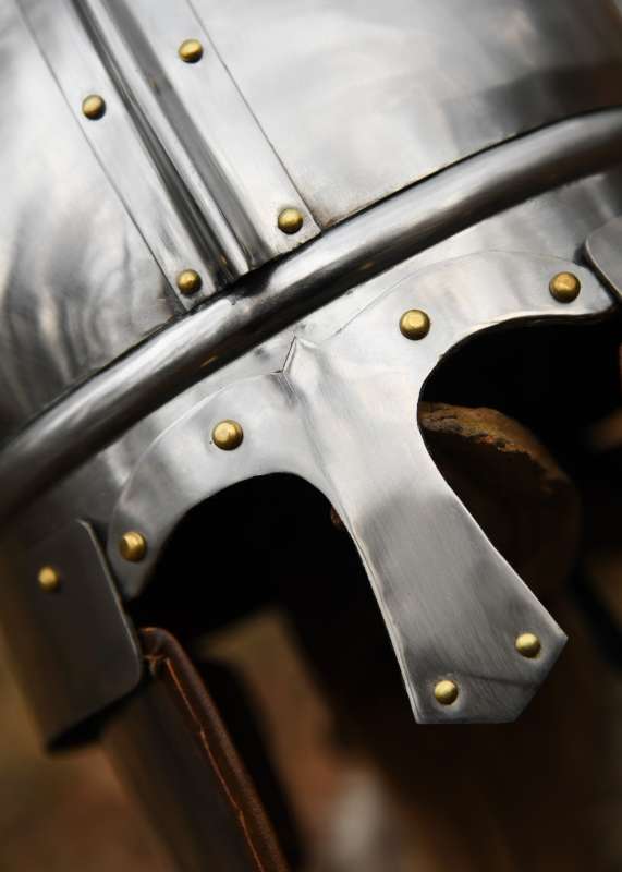 Late Roman Cavalry Helmet (Burg Castle), steel