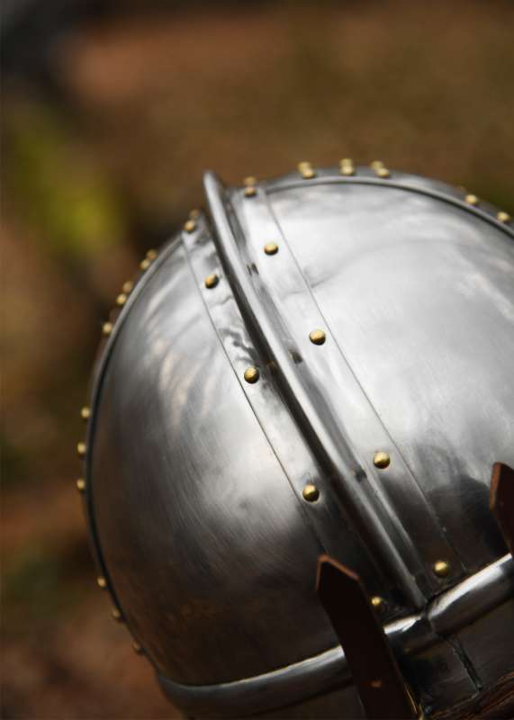 Late Roman Cavalry Helmet (Burg Castle), steel