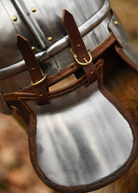 Late Roman Cavalry Helmet (Burg Castle), steel