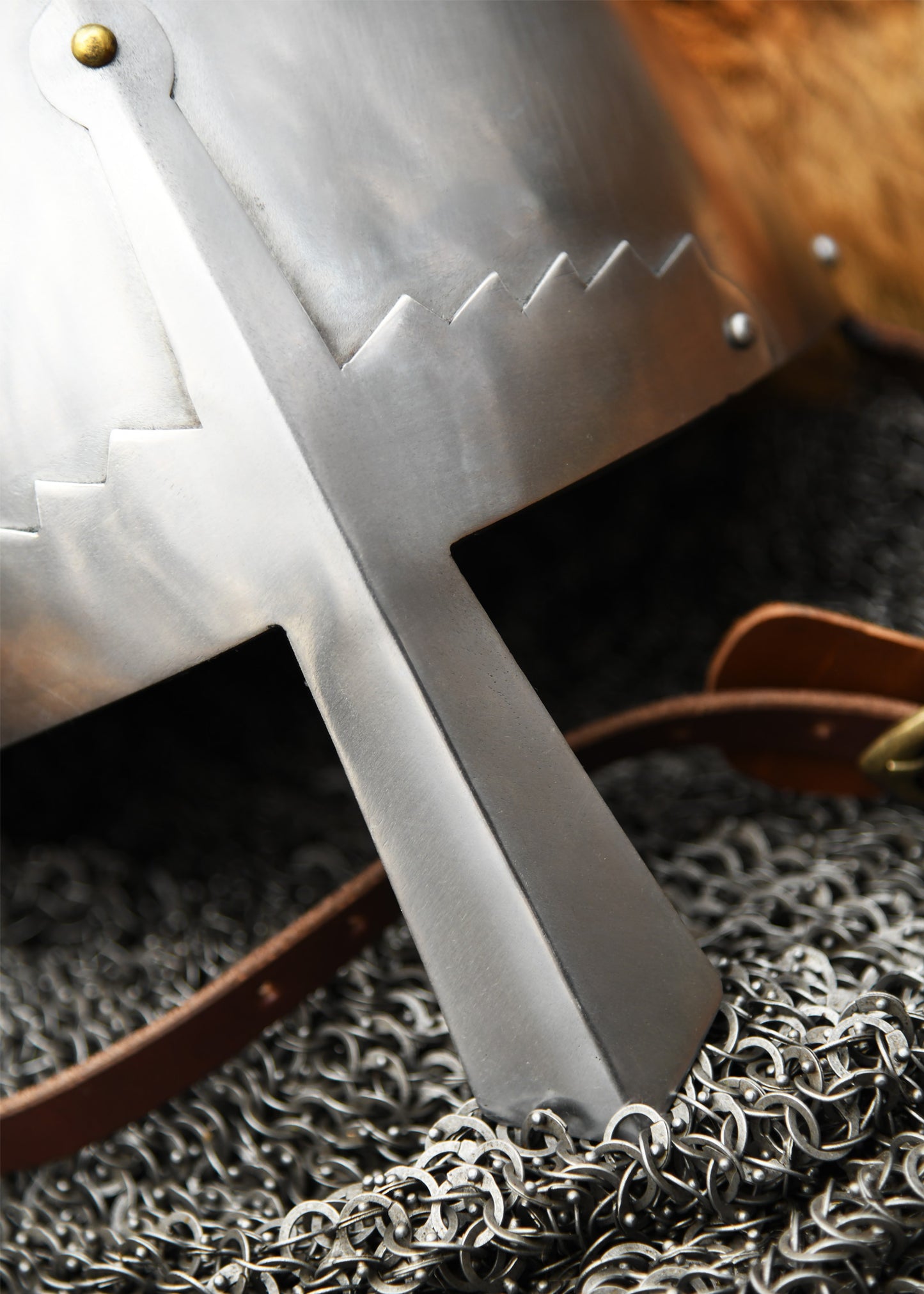 Norman helmet 'St. Wencelas', 1 mm steel