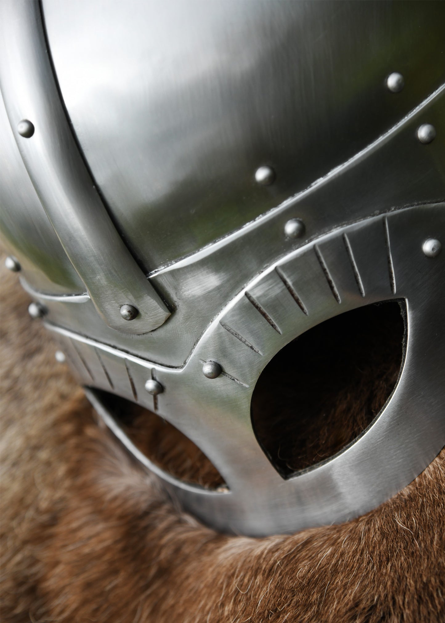 Viking Spectacle Helmet Gjermundbu style, 2 mm steel