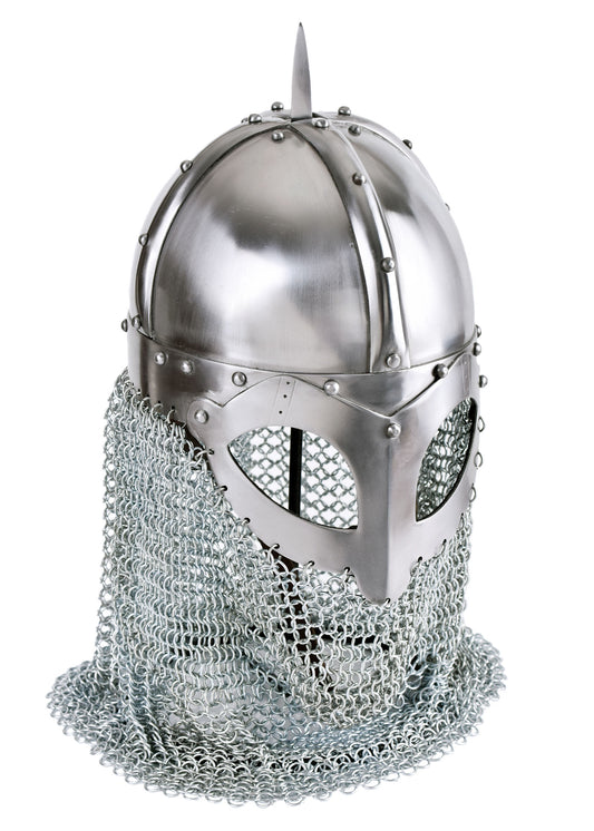 Viking spectical helmet, with aventail, 2 mm steel