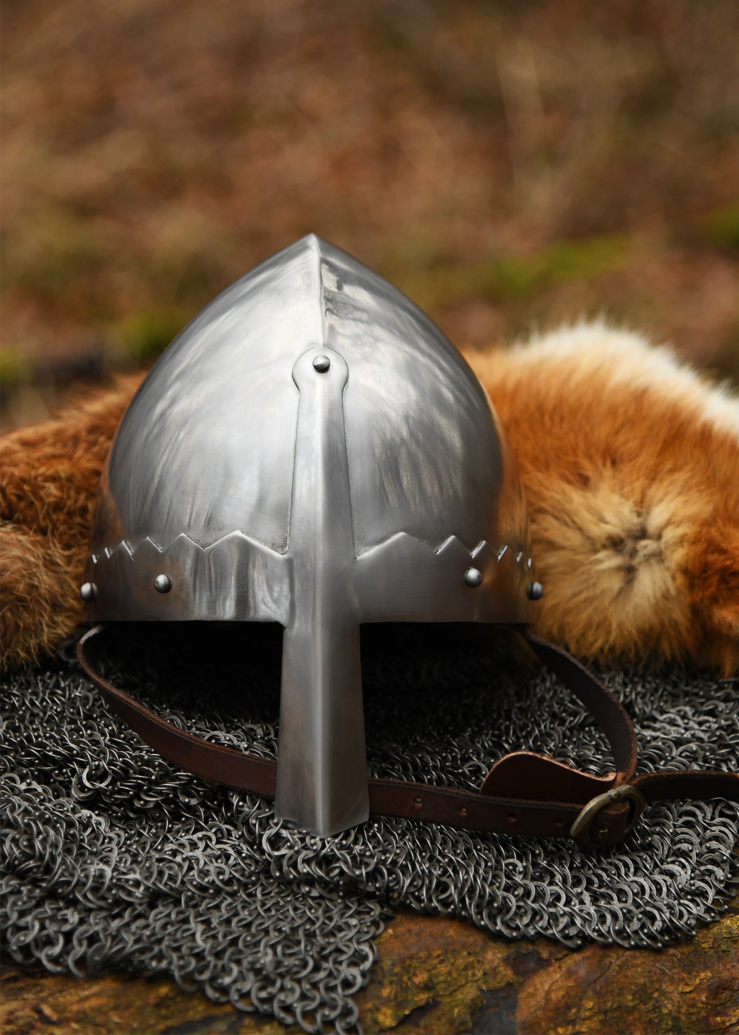 Norman Nasal Helmet, 1.6 mm steel