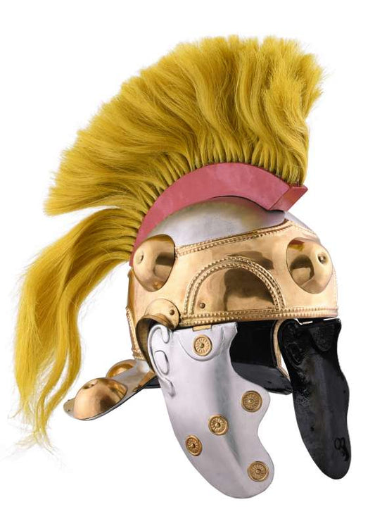 Witcham Gravel Roman Auxiliary Helmet, 1.2 mm Steel