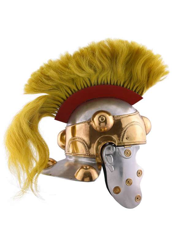 Witcham Gravel Roman Auxiliary Helmet, 1.2 mm Steel