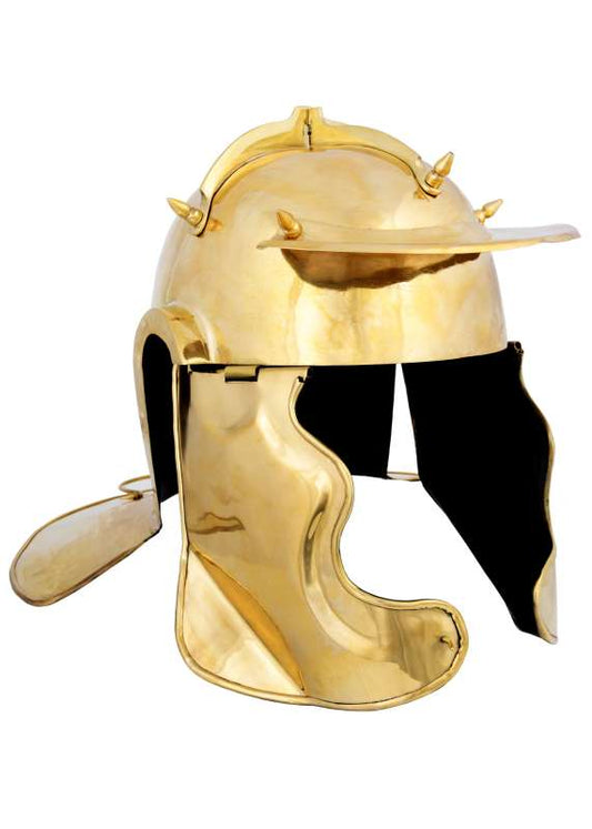 Auxiliary Infantry-helmet, von Gravert (Niederbieber), brass