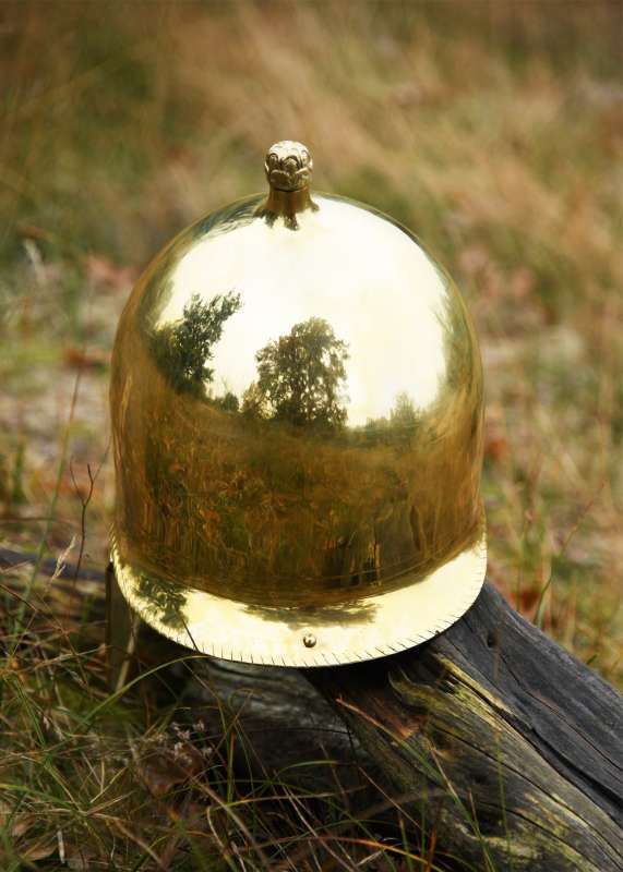 Republican Montefortino helmet, brass, circa 1.2 mm